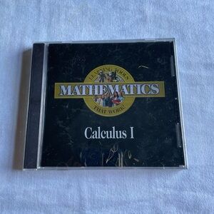 Mathematics Calculus I CD - Black